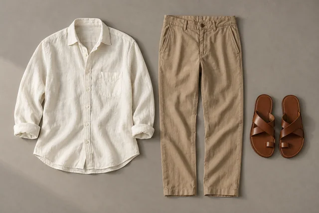 Fashion flat lay