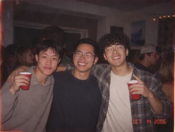 Composite party photo — Result